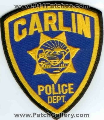 Carlin Police Department (Nevada)
Thanks to Police-Patches-Collector.com for this scan.
Keywords: dept