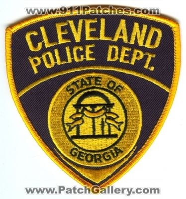 Cleveland Police Department (Georgia)
Scan By: PatchGallery.com
Keywords: dept