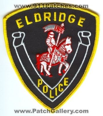 Eldridge Police (Iowa)
Scan By: PatchGallery.com
