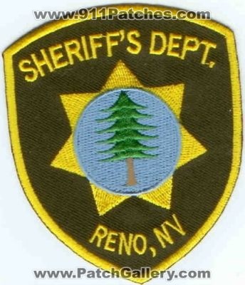 Reno County Sheriff's Department (Nevada)
Thanks to Police-Patches-Collector.com for this scan.
Keywords: sheriffs dept