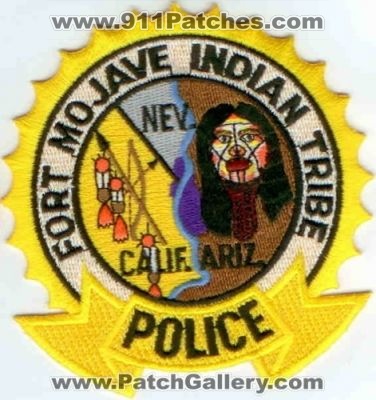 Fort Mojave Indian Tribe Police (Arizona)
Thanks to Police-Patches-Collector.com for this scan.
Keywords: ft