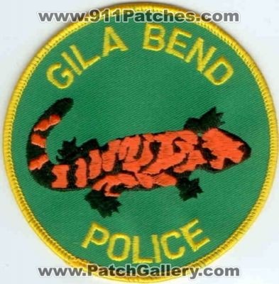 Gila Bend Police (Arizona)
Thanks to Police-Patches-Collector.com for this scan.
