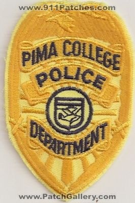 Pima College Police Department (Arizona)
Thanks to Police-Patches-Collector.com for this scan.
