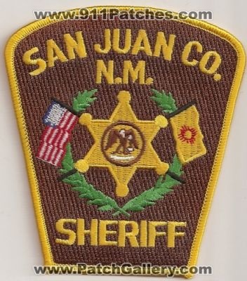 San Juan County Sheriff (New Mexico)
Thanks to Police-Patches-Collector.com for this scan.
