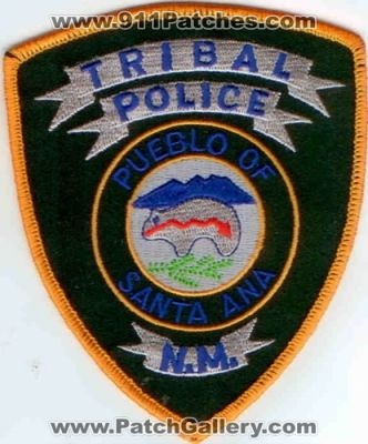 Santa Ana Tribal Police (New Mexico)
Thanks to Police-Patches-Collector.com for this scan.
Keywords: pueblo of