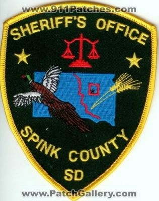 Spink County Sheriff's Office (South Dakota)
Thanks to Police-Patches-Collector.com for this scan.
Keywords: sheriffs