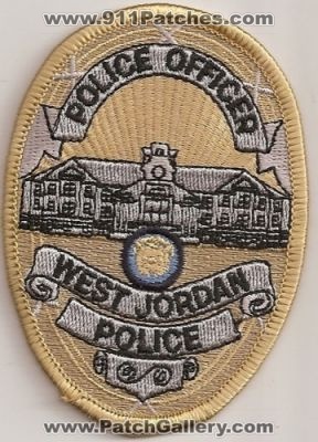 West Jordan Police Officer (Utah)
Thanks to Police-Patches-Collector.com for this scan.
