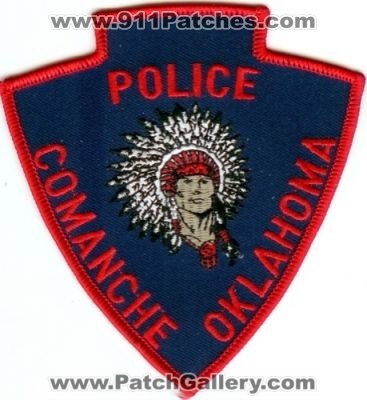Comanche Police (Oklahoma)
Thanks to Police-Patches-Collector.com for this scan.
