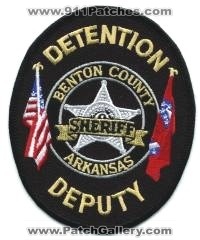 Benton County Sheriff Detention Deputy (Arkansas)
Thanks to BensPatchCollection.com for this scan.
