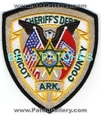 Chicot County Sheriff's Department (Arkansas)
Thanks to BensPatchCollection.com for this scan.
Keywords: sheriffs dept