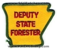 Arkansas Forestry Commission Deputy State Forester (Arkansas)
Thanks to BensPatchCollection.com for this scan.
Keywords: fire wildland