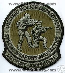Ontario Police Department Special Weapons And Tactics (California)
Thanks to apdsgt for this scan.
Keywords: swat
