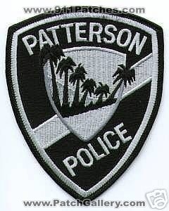 Patterson Police (California)
Thanks to apdsgt for this scan.
