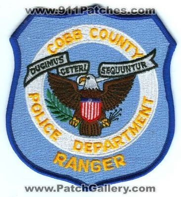 Cobb County Police Department Ranger (Georgia)
Scan By: PatchGallery.com
