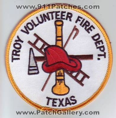 Troy Volunteer Fire Department (Texas)
Thanks to Dave Slade for this scan.
Keywords: dept