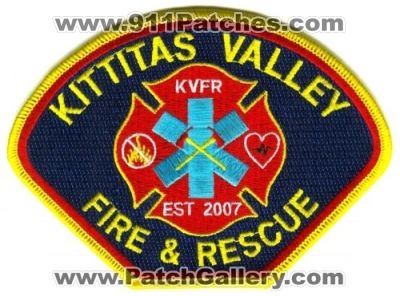 Kittitas Valley Fire and Rescue Department (Washington)
Scan By: PatchGallery.com
Keywords: & kvfr dept.