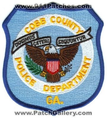 Cobb County Police Department (Georgia)
Scan By: PatchGallery.com
