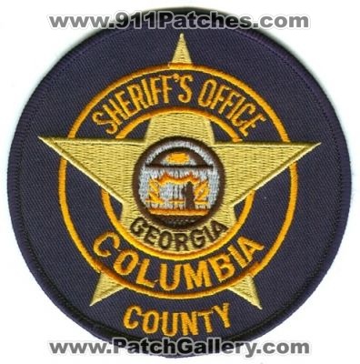 Columbia County Sheriff's Office (Georgia)
Scan By: PatchGallery.com
Keywords: sheriffs