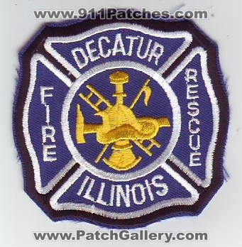 Decatur Fire Rescue (Illinois)
Thanks to Dave Slade for this scan.
