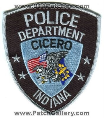 Cicero Police Department (Indiana)
Scan By: PatchGallery.com
