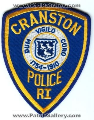 Cranston Police (Rhode Island)
Scan By: PatchGallery.com
