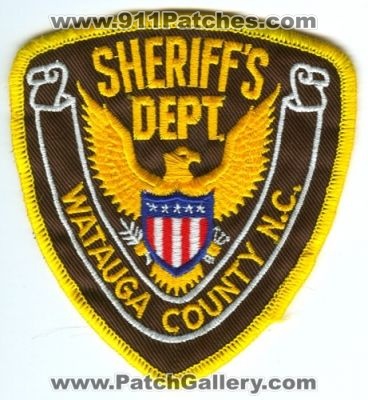 Watauga County Sheriff's Department (North Carolina)
Scan By: PatchGallery.com
Keywords: sheriffs dept. n.c.