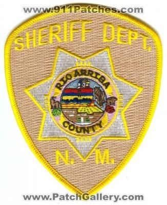 Rio Arriba County Sheriff Department (New Mexico)
Scan By: PatchGallery.com
Keywords: dept. n.m.