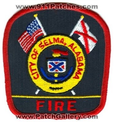 Selma Fire (Alabama)
Scan By: PatchGallery.com
Keywords: city of