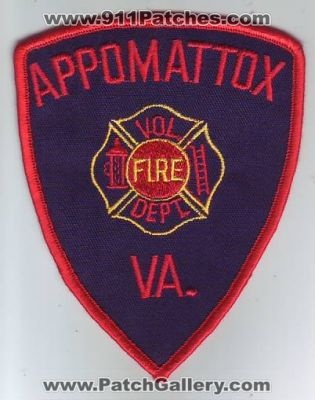 Appomattox Volunteer Fire Department (Virgina)
Thanks to Dave Slade for this scan.
Keywords: vol. dept. va.