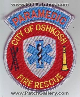 Oshkosh Fire Rescue Paramedic (Wisconsin)
Thanks to Dave Slade for this scan.
Keywords: city of