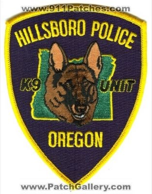 Hillsboro Police K-9 Unit (Oregon)
Scan By: PatchGallery.com
Keywords: k9
