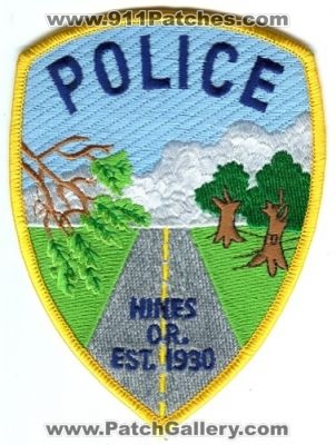 Hines Police (Oregon)
Scan By: PatchGallery.com
Keywords: or.