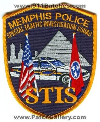 Memphis Police Special Traffic Investigation Squad (Tennessee)
Scan By: PatchGallery.com
Keywords: stis