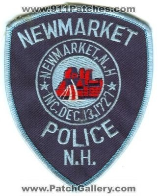 Newmarket Police (New Hampshire)
Scan By: PatchGallery.com
Keywords: n.h. nh