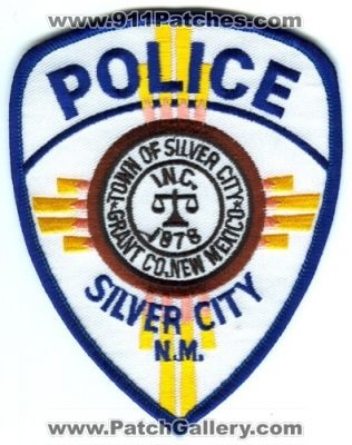 Silver City Police (New Mexico)
Scan By: PatchGallery.com
Keywords: town of n.m. nm