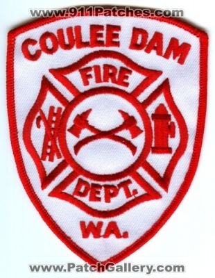 Coulee Dam Fire Department (Washington)
Scan By: PatchGallery.com
Keywords: dept. wa.