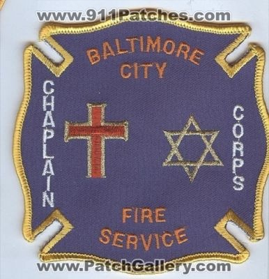 Baltimore City Fire Chaplain Corps (Maryland)
Thanks to Brent Kimberland for this scan.
Keywords: service