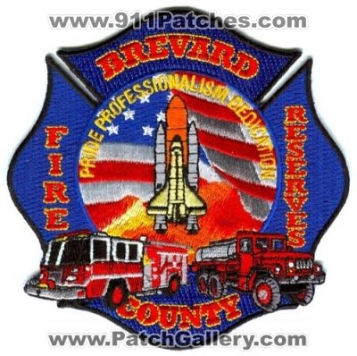 Brevard County Fire Rescue Department Reserves (Florida)
Scan By: PatchGallery.com
Keywords: co. dept. nasa space shuttle pride professionalism dedication