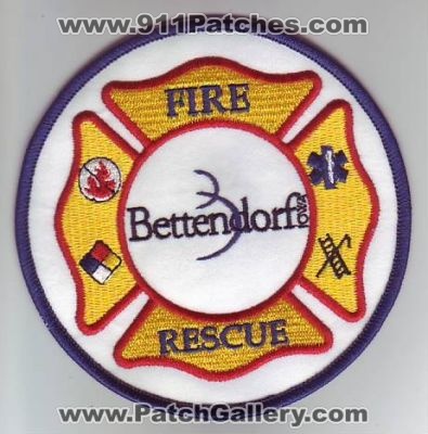 Bettendorf Fire Rescue (Iowa)
Thanks to Dave Slade for this scan.
