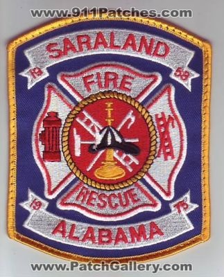 Saraland Fire Rescue (Alabama)
Thanks to Dave Slade for this scan.
