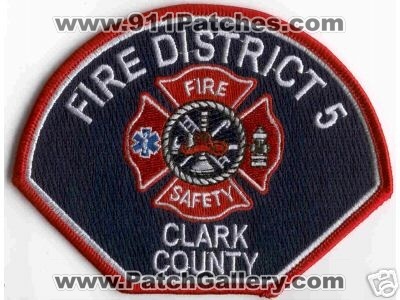 Clark County Fire District 5 (Washington)
Thanks to Brent Kimberland for this scan.
Keywords: safety