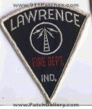 Lawrence Fire Department (Indiana)
Thanks to Brent Kimberland for this scan.
Keywords: dept. ind.