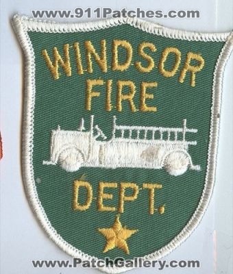 Windsor Fire Department (Vermont)
Thanks to Brent Kimberland for this scan.
Keywords: dept.