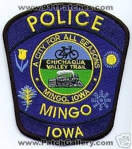 Mingo Police (Iowa)
Thanks to apdsgt for this scan.
