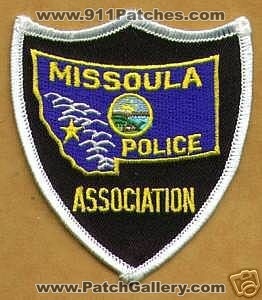Missoula Police Association (Montana)
Thanks to apdsgt for this scan.
