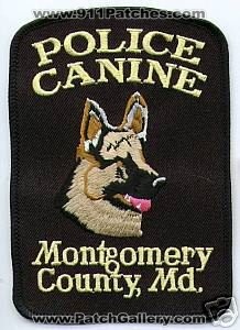 Montgomery County Police Canine (Maryland)
Thanks to apdsgt for this scan.
Keywords: k9 k-9 md.
