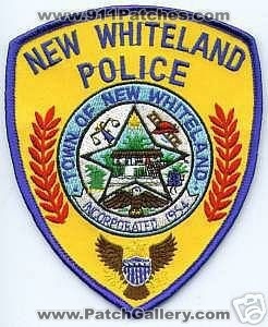 New Whiteland Police (Indiana)
Thanks to apdsgt for this scan.
Keywords: town of
