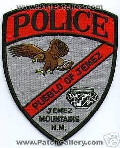 Pueblo of Jemez Police (New Mexico)
Thanks to apdsgt for this scan.
Keywords: mountains n.m.