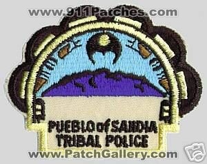 Pueblo of Sandia Tribal Police (New Mexico)
Thanks to apdsgt for this scan.
