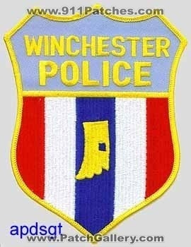 Winchester Police (Indiana)
Thanks to apdsgt for this scan.
